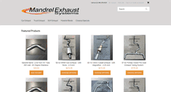 Desktop Screenshot of mandrelexhaustsystems.com